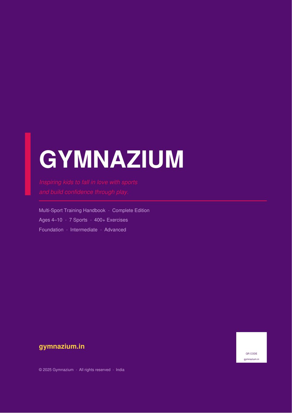 Handbook back cover